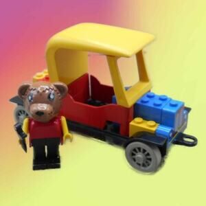 LEGO Fabuland 3629 Barney Bear 1981 Vintage/Custom Minifigure READ